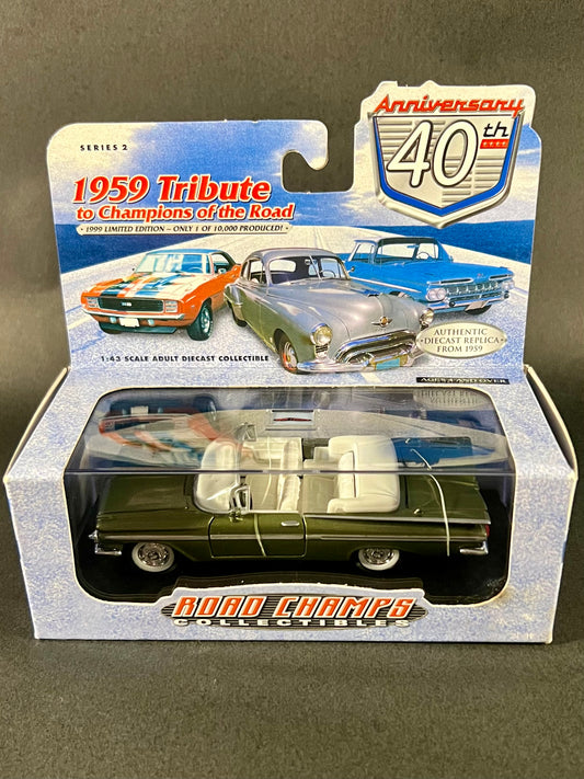 Road Champs 1959 Tribute Series 2 Limited Edition 1959 Chevrolet Impala, Green