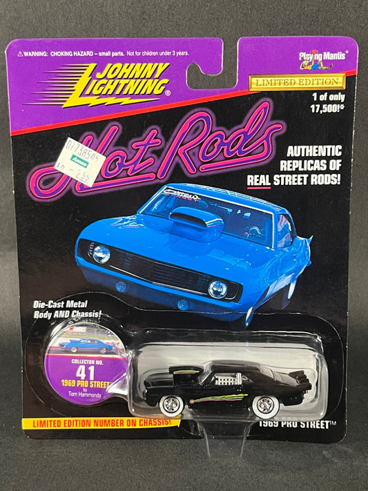 Johnny Lightning 1997 Hot Rods #41 1969 Pro Street, Black