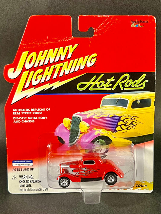 Johnny Lightning 2000 Hot Rods 1934 Ford Coupe, Red