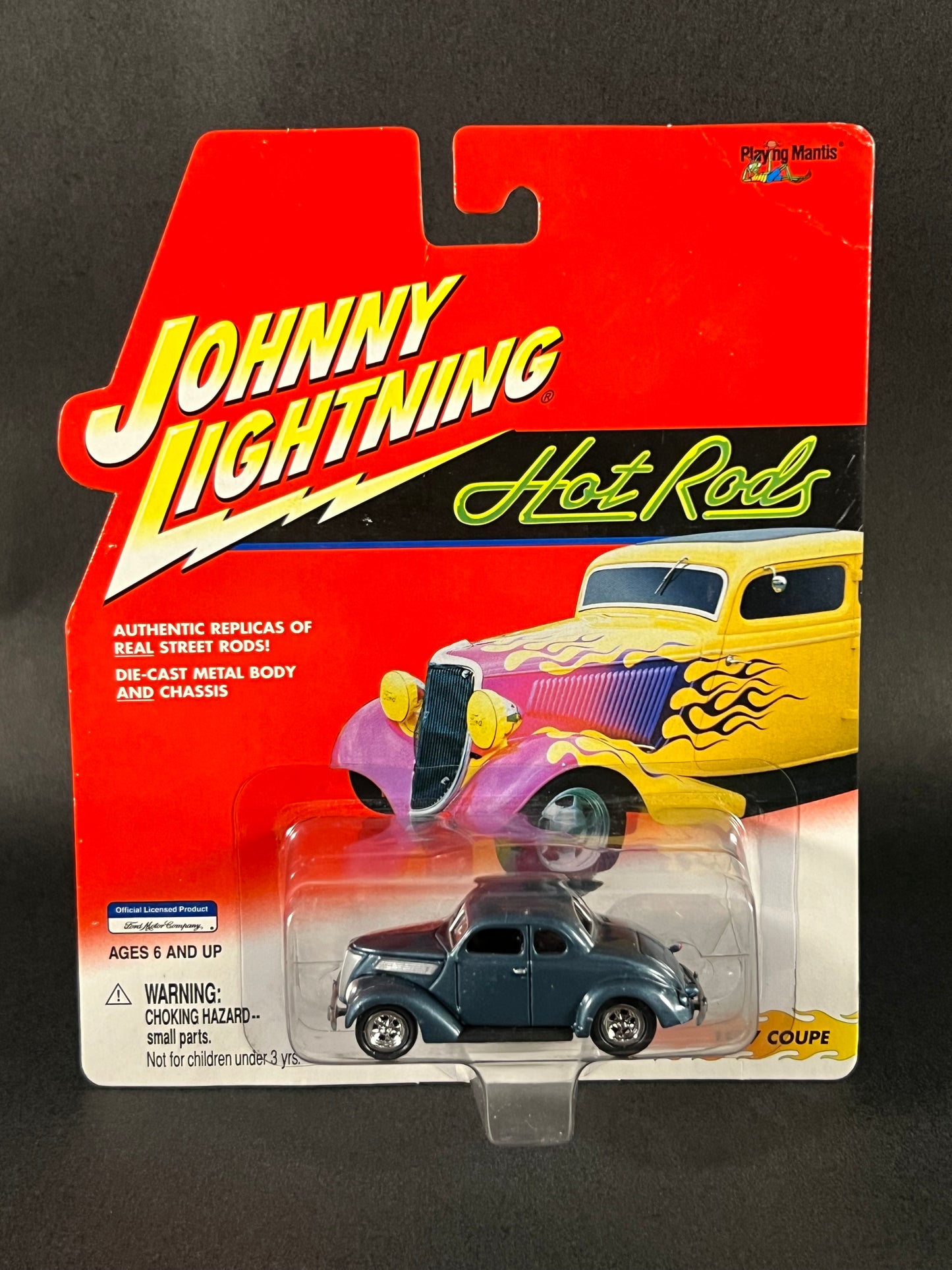 Johnny Lightning 2000 Hot Rods 1937 Coupe, Blue