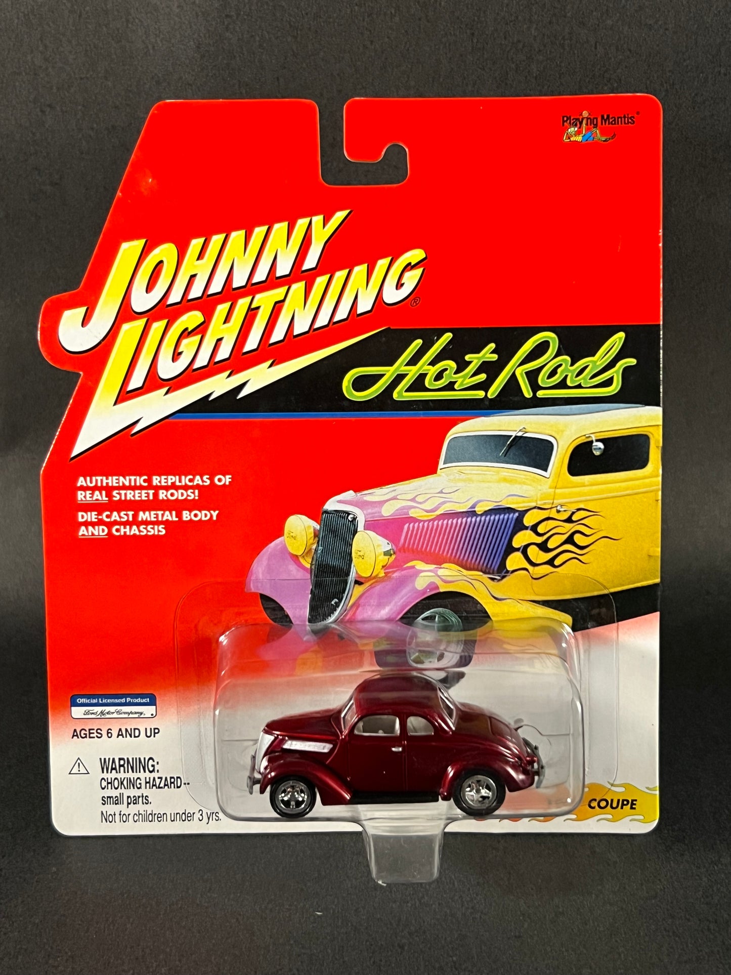 Johnny Lightning 2000 Hot Rods 1937 Coupe, Red