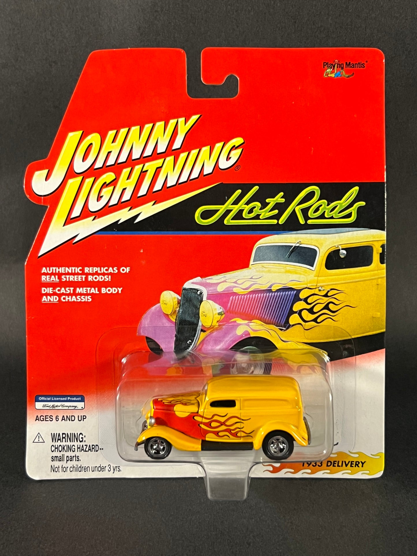 Johnny Lightning 2000 Hot Rods 1933 Delivery, Yellow