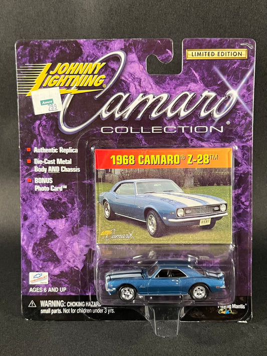 Johnny Lightning Camaro Collection 1968 Camaro Z-28, Blue