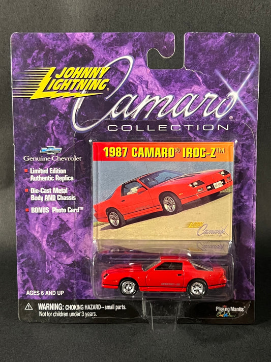 Johnny Lightning Camaro Collection 1987 Camaro Iroc-Z, Red