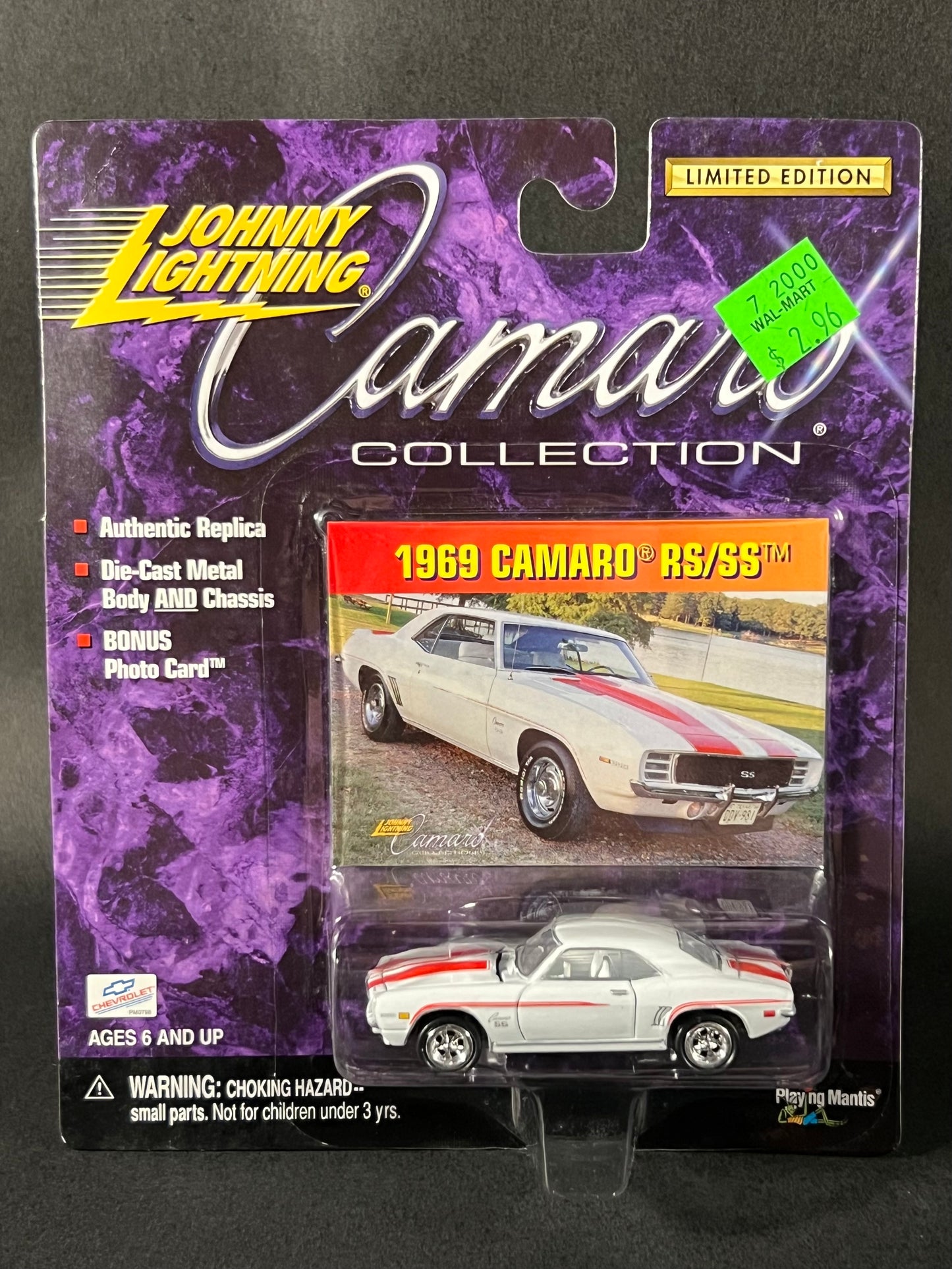 Johnny Lightning Camaro Collection 1969 Camaro RS/SS, White