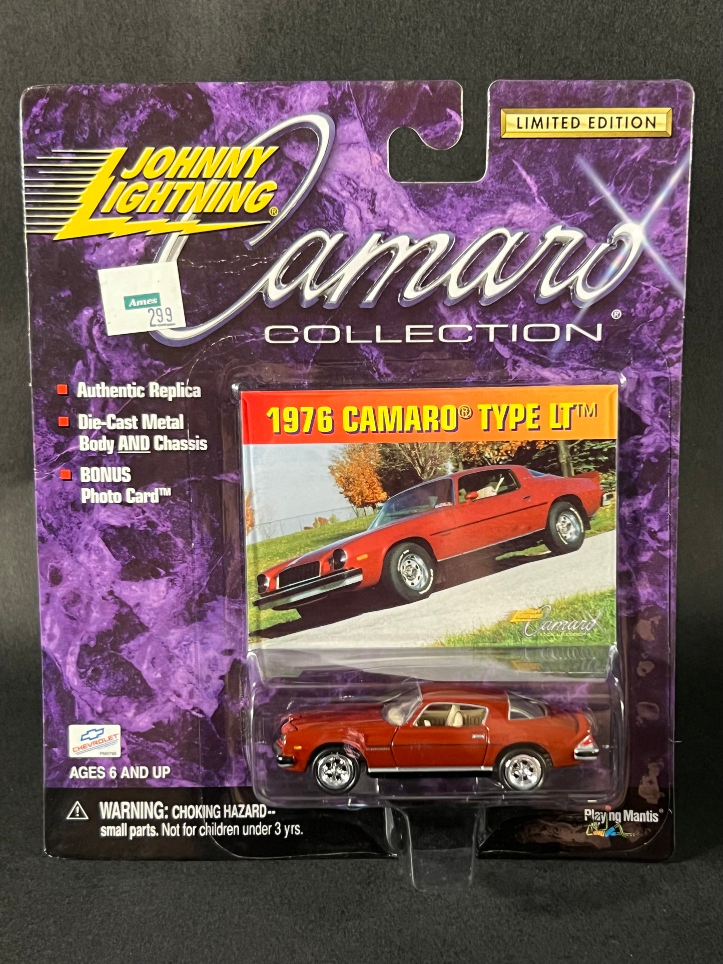 Johnny Lightning Camaro Collection 1976 Camaro Type LT, Red