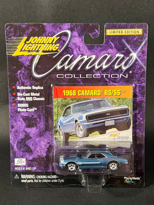 Johnny Lightning Camaro Collection 1968 Camaro RS/SS, Blue