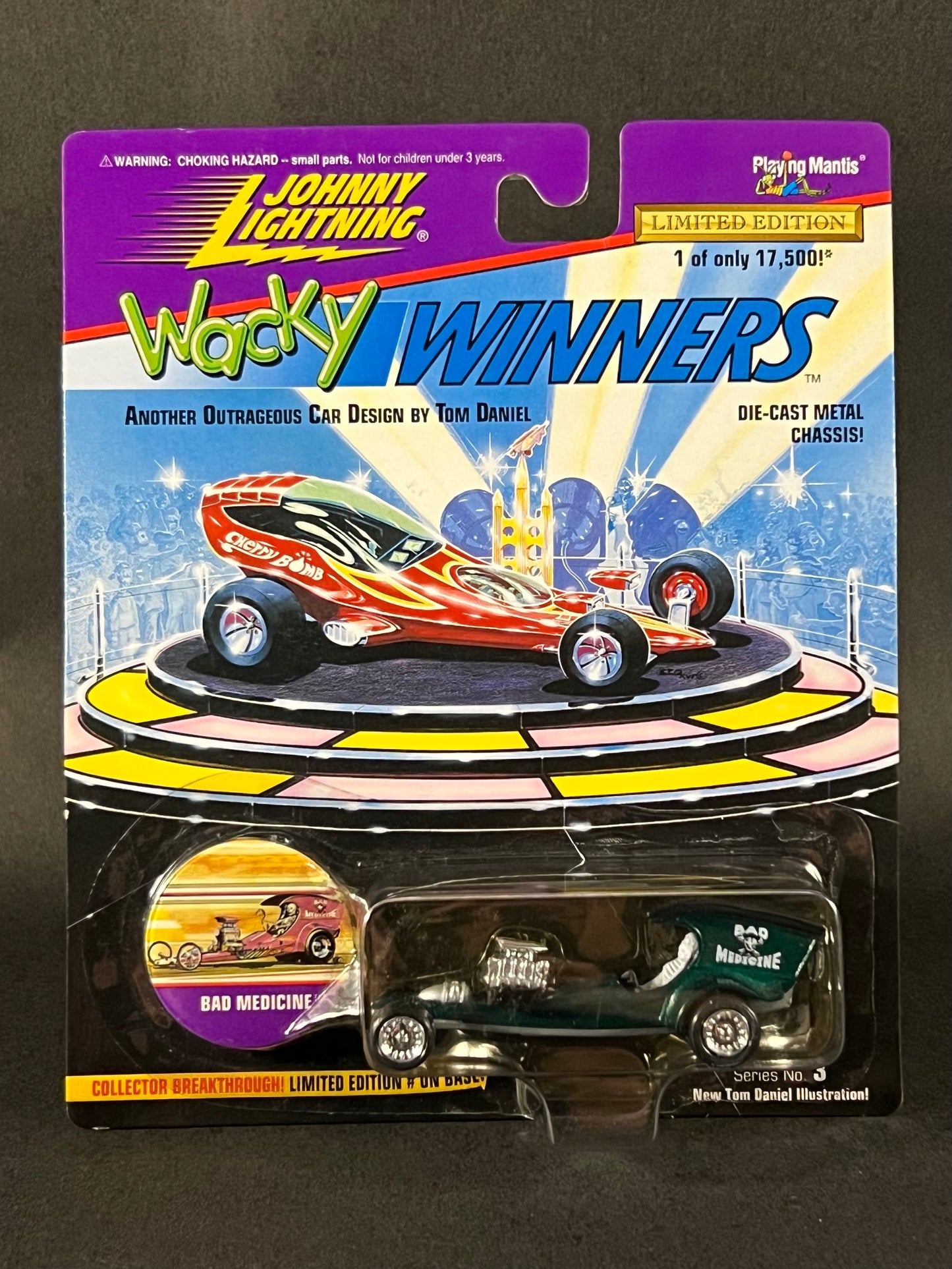 Johnny Lightning 1996 Wacky Winners Series 3 Bad Medicine