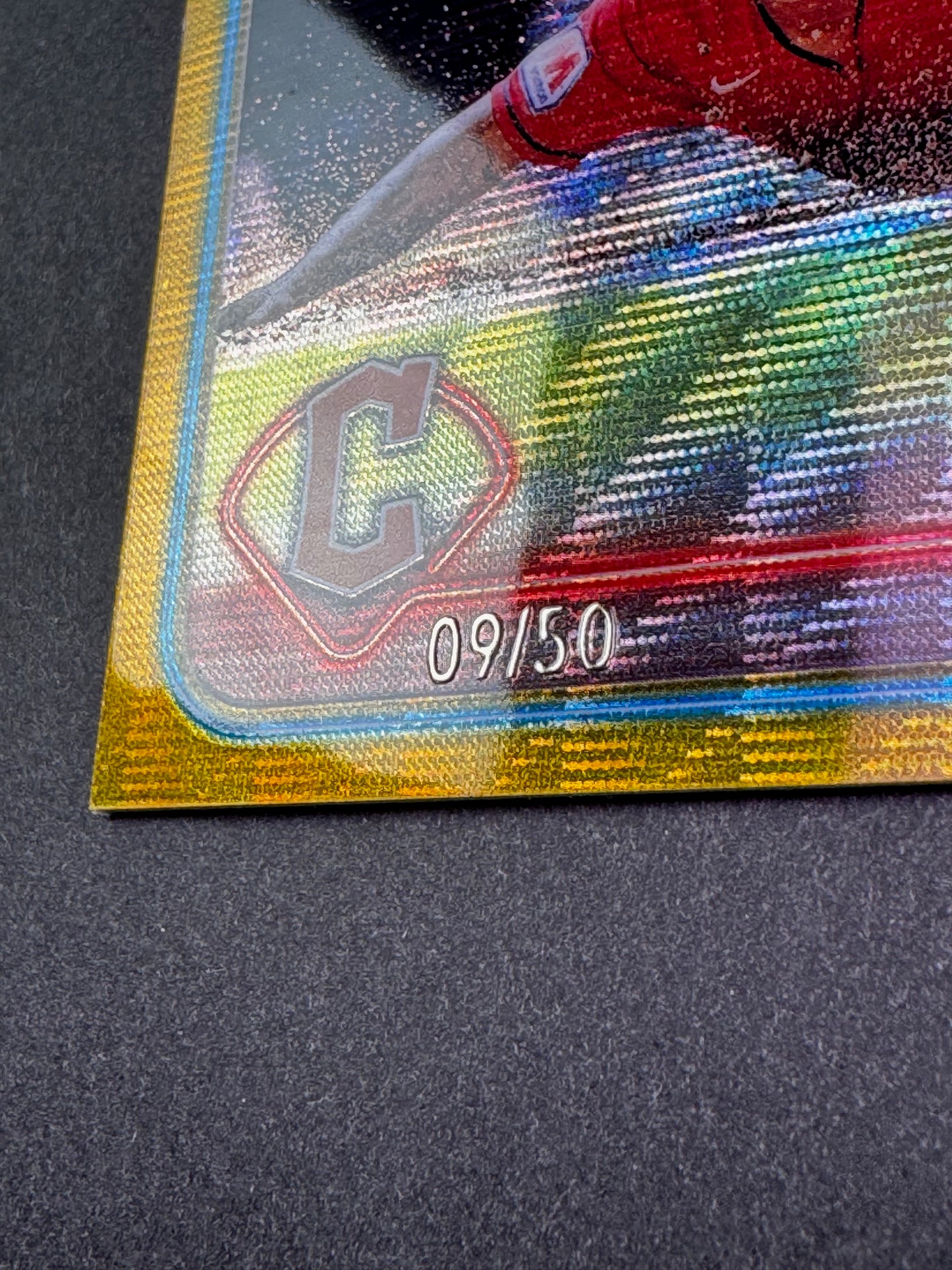 2024 Topps Chrome Gold Wave /50 Jose Ramirez Cleveland Guardians