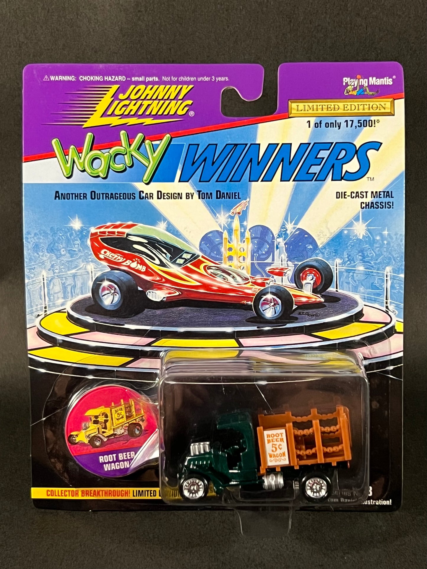 Johnny Lightning 1996 Wacky Winners Series 3 Root Beer Wagon