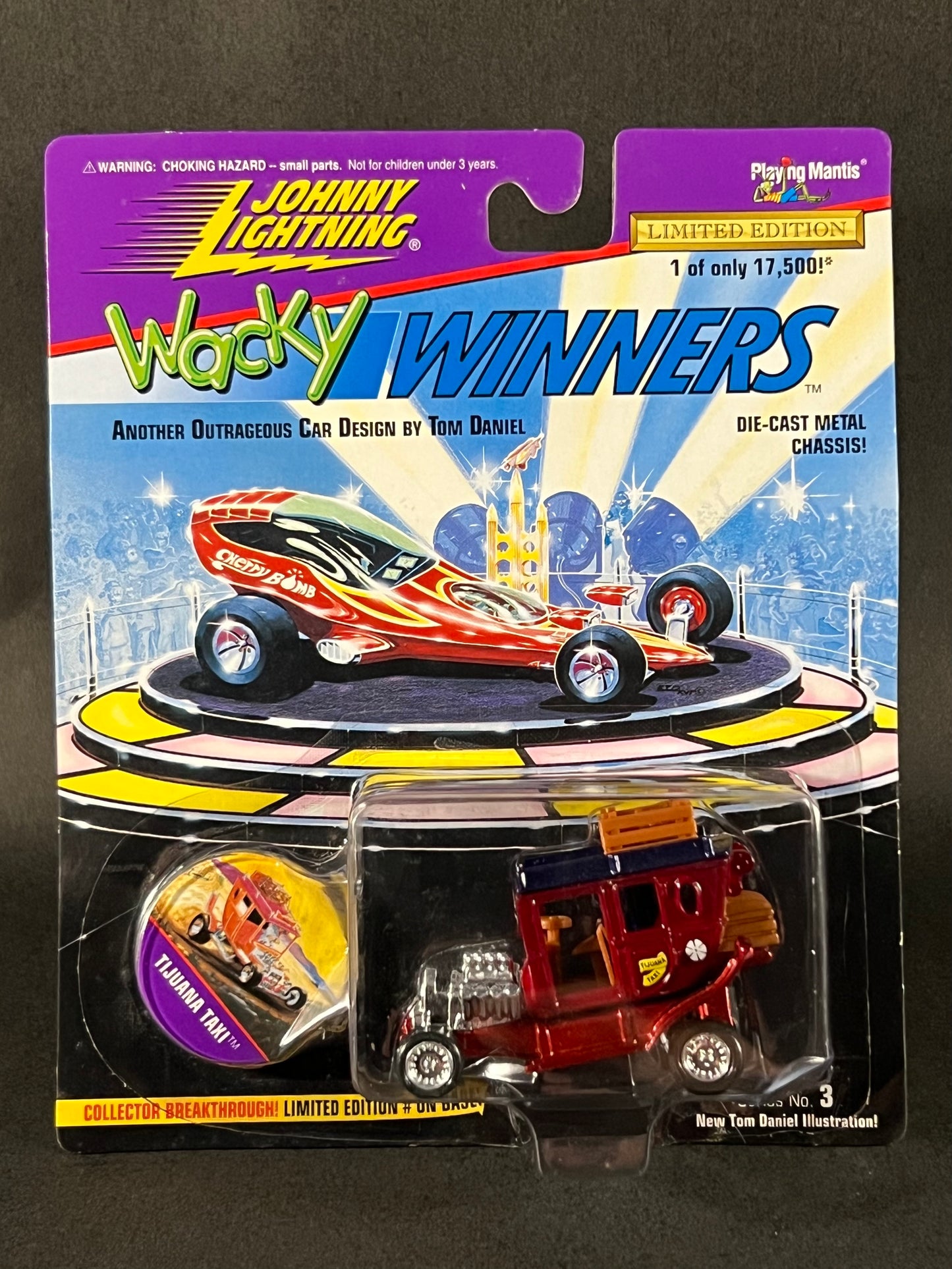 Johnny Lightning 1996 Wacky Winners Series 3 Tijuana Taxi