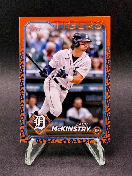 2024 Topps Series Two #511 Team Color Logo Border Zach McKinstry Detroit Tigers