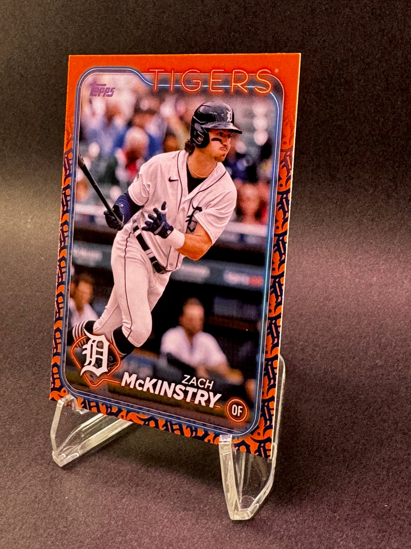 2024 Topps Series Two #511 Team Color Logo Border Zach McKinstry Detroit Tigers