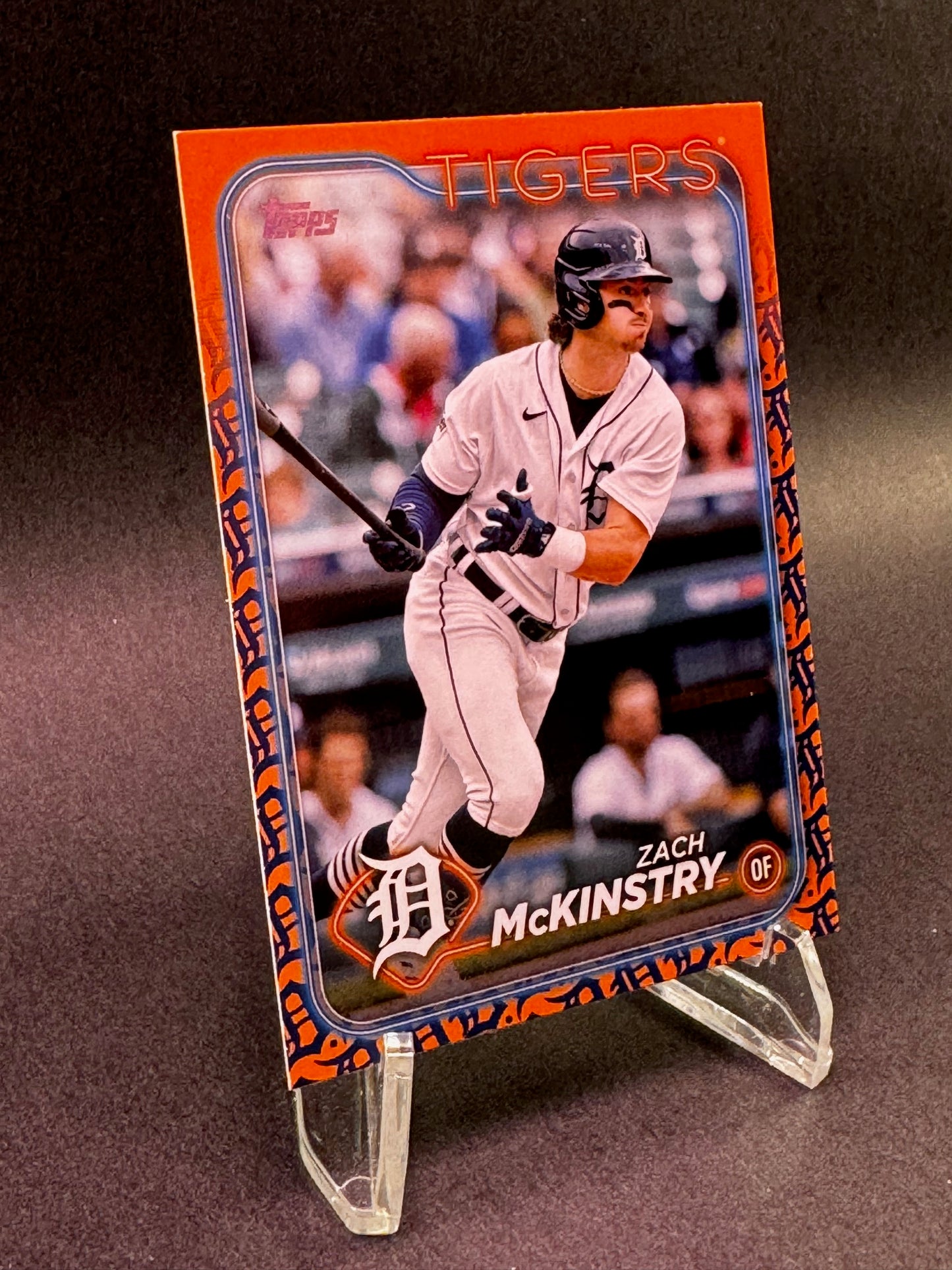 2024 Topps Series Two #511 Team Color Logo Border Zach McKinstry Detroit Tigers