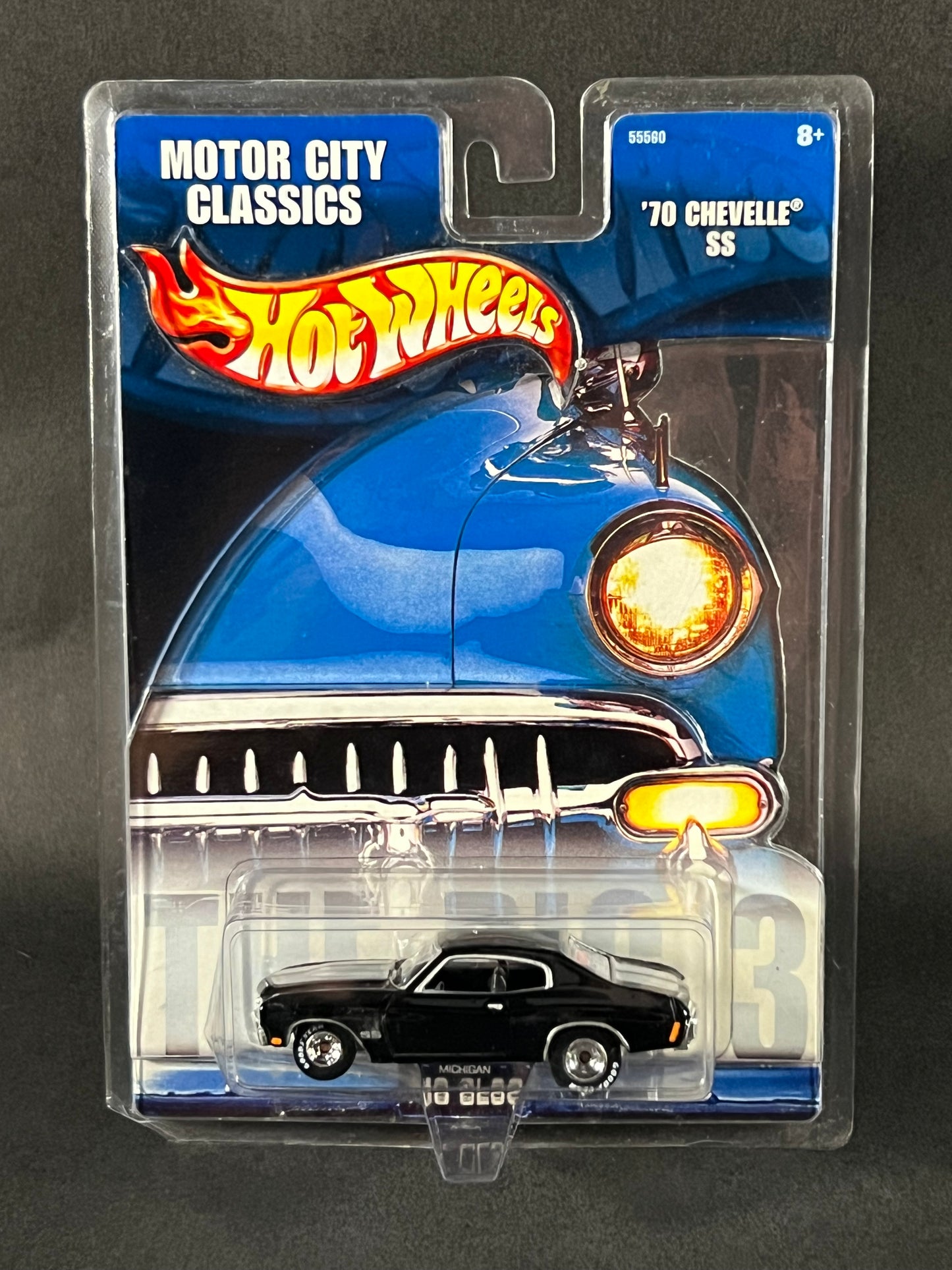 2002 Hot Wheels Motor City Classics '70 Chevelle SS, Black