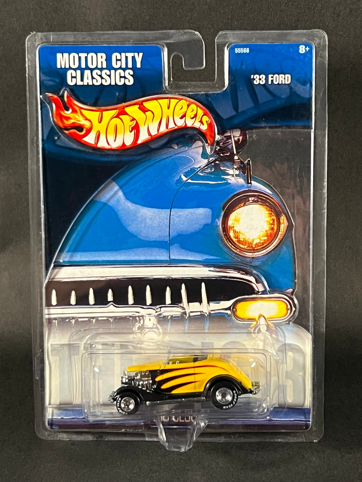 Hot Wheels 2001 Motor City Classics '33 Ford, Yellow