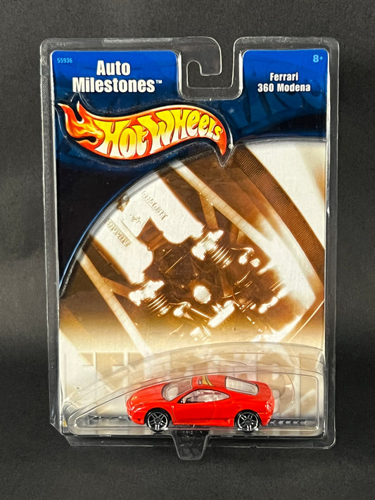 Hot Wheels 2001 Auto Milestones Ferrari 360 Modena, Red