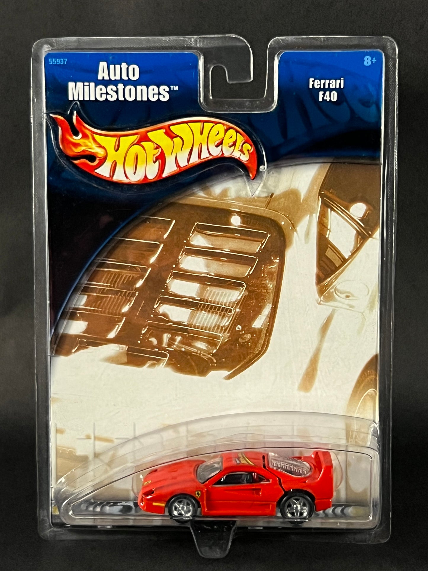 Hot Wheels 2001 Auto Milestones Ferrari F40, Red