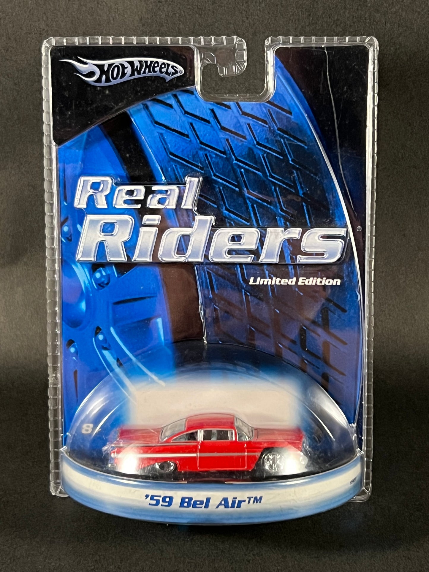 Hot Wheels 2005 Limited Edition Real Riders '59 Bel Air, Red