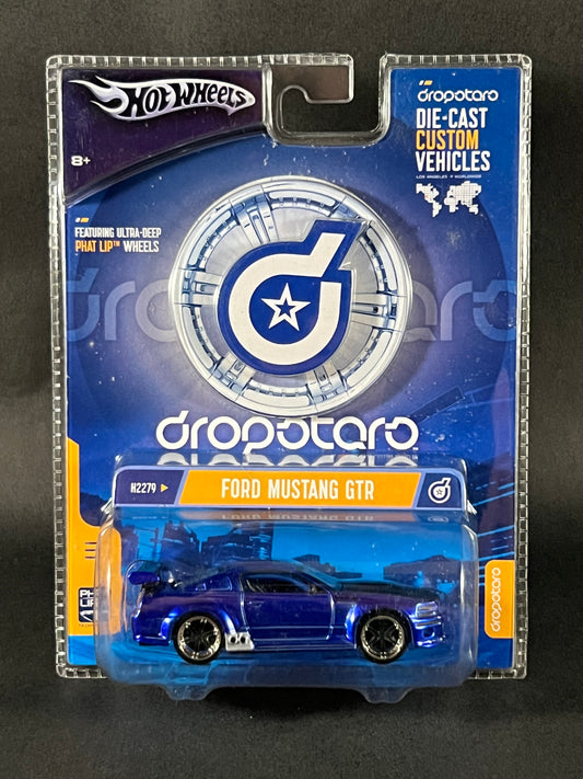 Hot Wheels 2004 DropStars Ford Mustang GTR, Blue