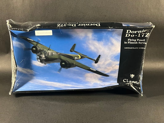 Classic Airframes Model Kit 4114 1:48 Scale Dornier Do-17Z Flying Pencil in Finnish Service