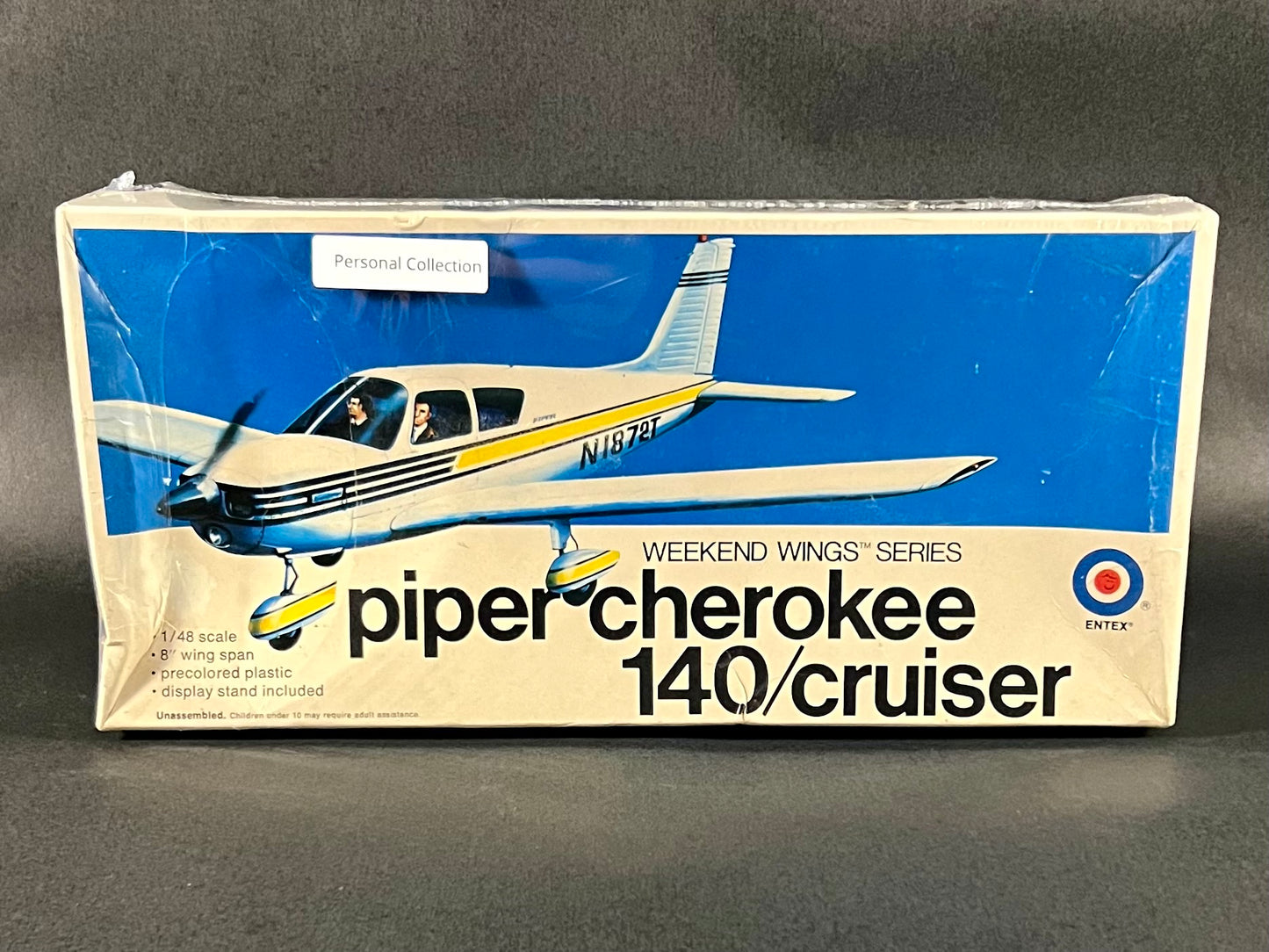 Entex Model Kit 8515P 1:48 Scale Piper Cherokee 140 Cruiser