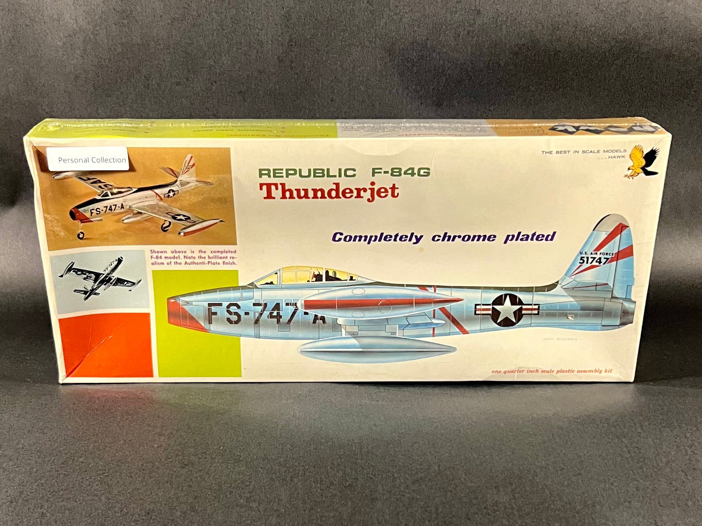 Hawk Model Kit 219-200 1/4" Scale Republic F-84G Thunderjet