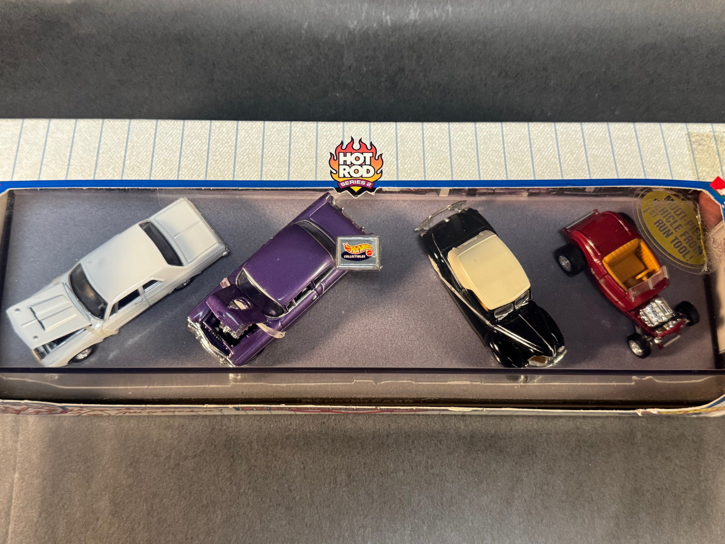 1998 Hot Wheels Collectibles Reggie's Cars 4 Car Collector's Set ...