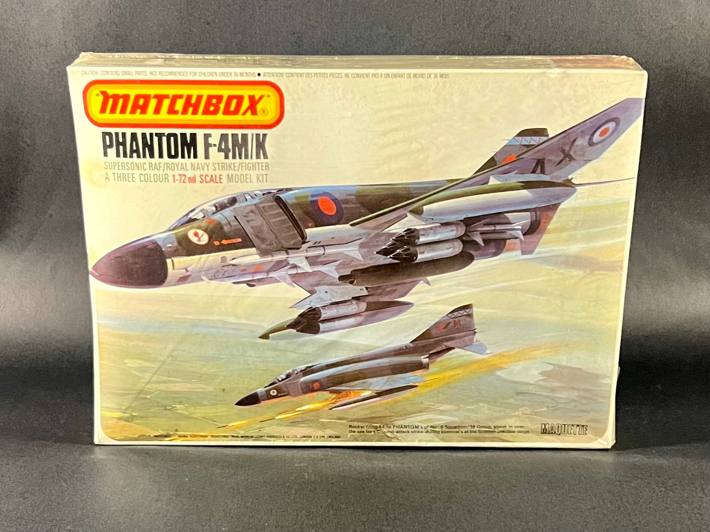 Matchbox Model Kit PK-404 1:72 Scale Phantom F-4M/K