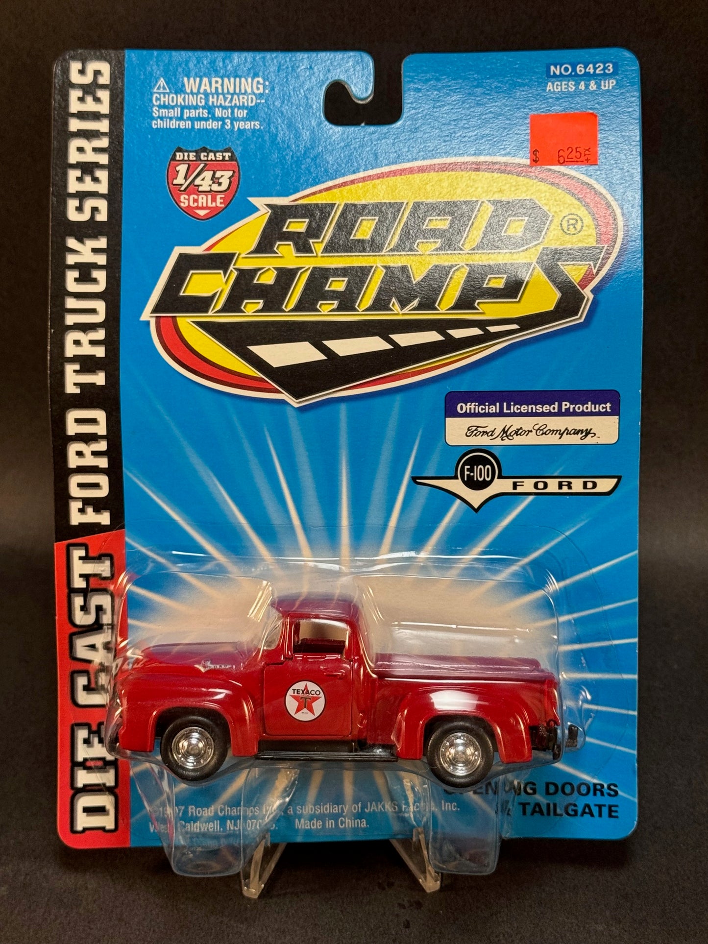 1997 Road Champs Ford Truck Series Ford F-100 Pickup Texaco, Red