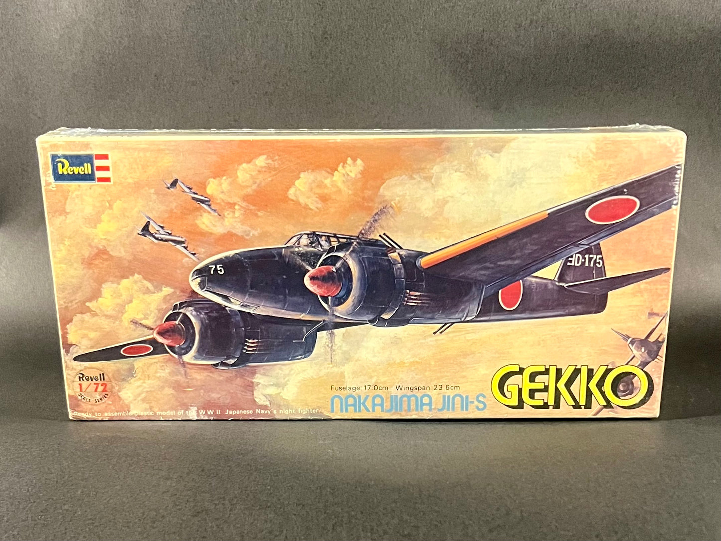 Revell Model Kit H-105 1:72 Scale Nakajima J1N1-S Gekko
