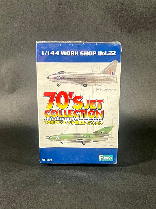 F-Toys Confect. Model Kit Volume 22 1:144 Scale 70's Jet Collection