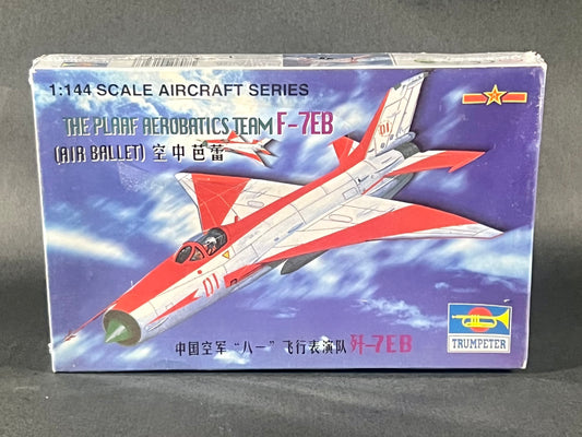 Trumpeter Model Kit WP 01326 1:144 Scale The Plaaf Aerobatics Team F-7EB