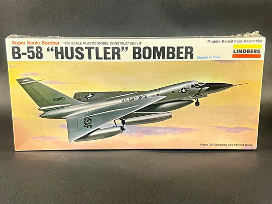 Lindberg Model Kit 5402 1:128 Scale B-58 "Hustler" Bomber