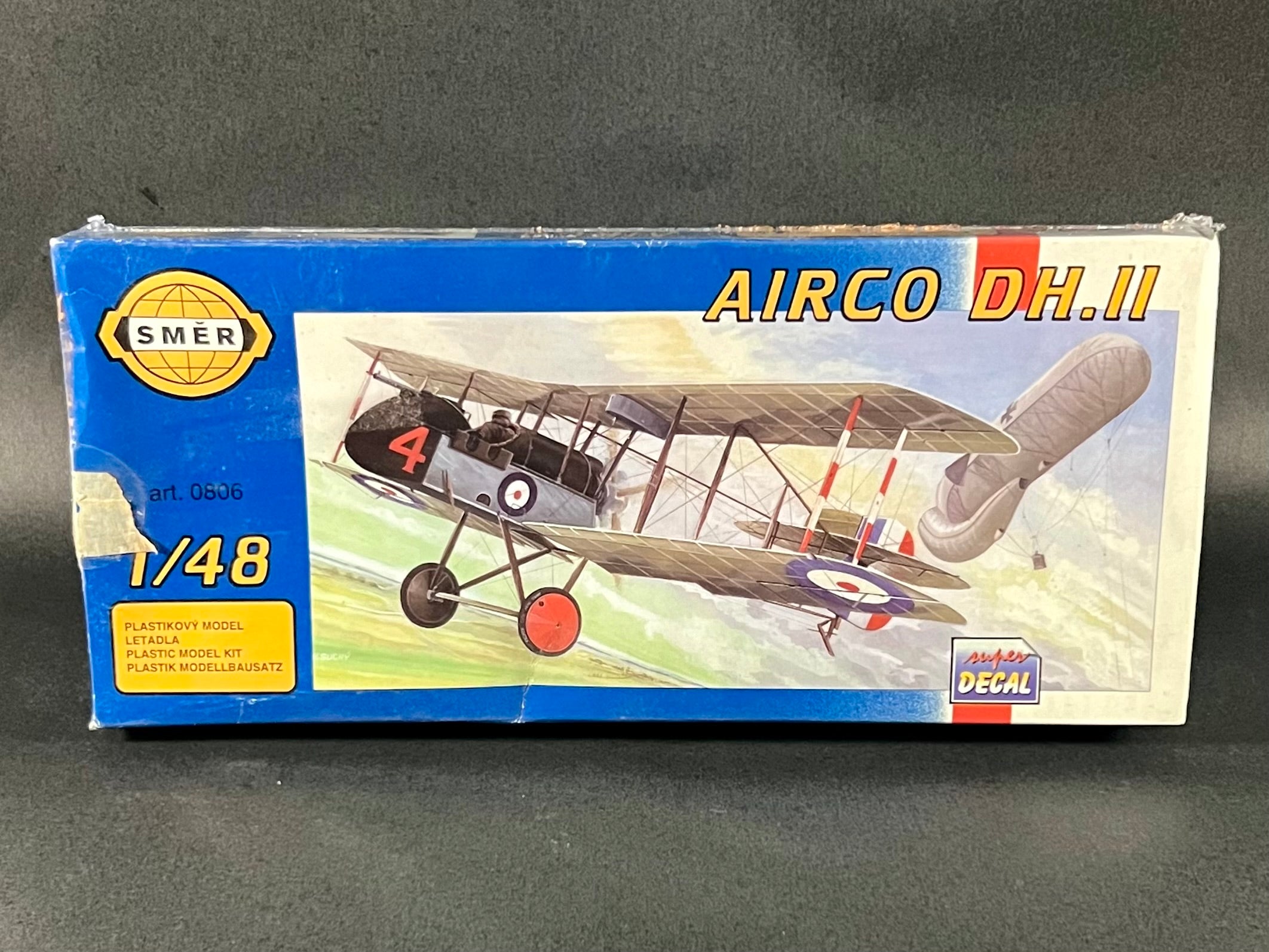 SMER Model Kit 0806 1:48 Scale AIRCO DH. II – Plutoniumgarage