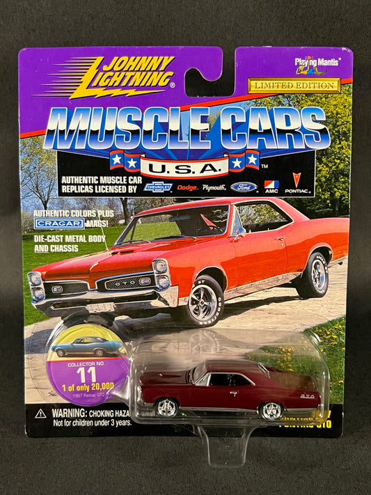 Johnny Lightning 1998 Muscle Cars USA #11 1967 Pontiac GTO, Red