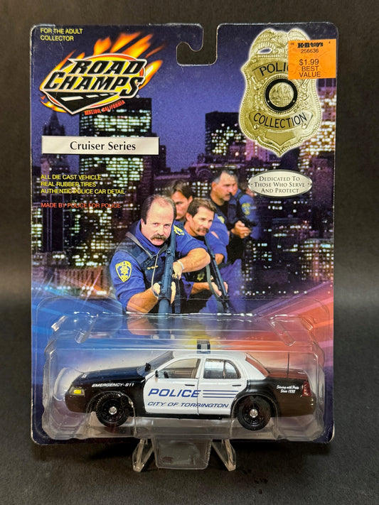2000 Road Champs Police Collection Cruiser Series City of Torrington, Black and White