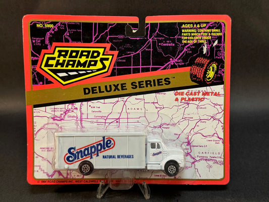 1994 Road Champs Deluxe Series Snapple Soda Truck Truck, White