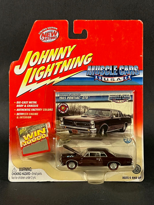 Johnny Lightning 2004 Muscle Cars USA #26 1965 Pontiac GTO, Brown