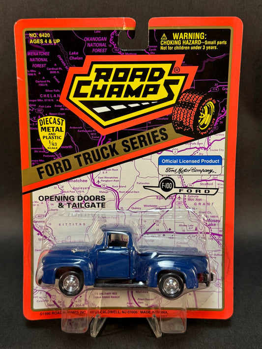 1996 Road Champs Ford Truck Series Ford F-100 Pickup, Blue