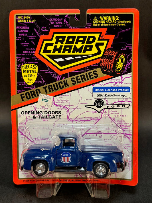 1996 Road Champs Ford Truck Series Union Pacific Ford F-100 Pickup, Blue