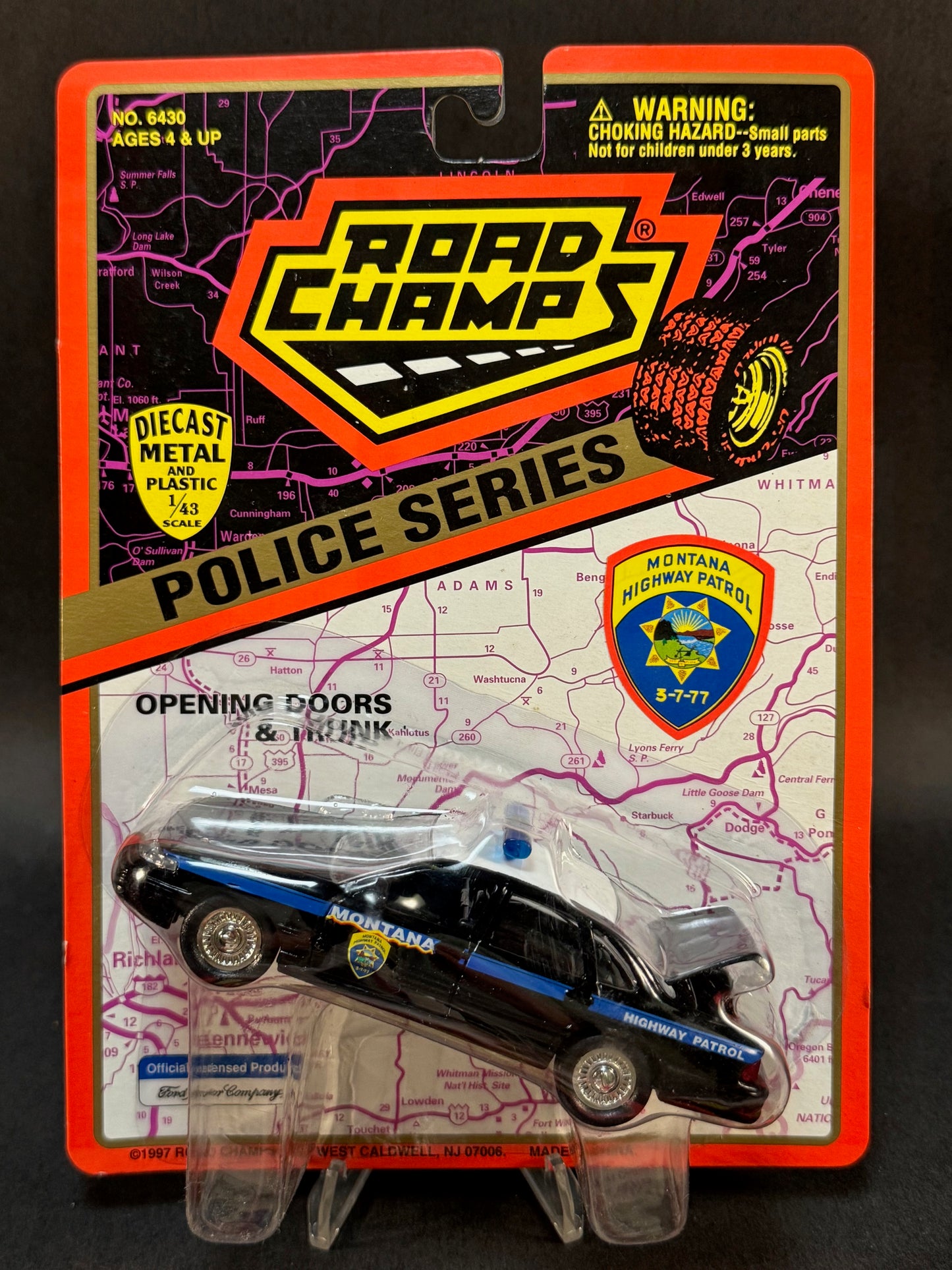 1997 Road Champs Police Car Series Montana Highway Patrol