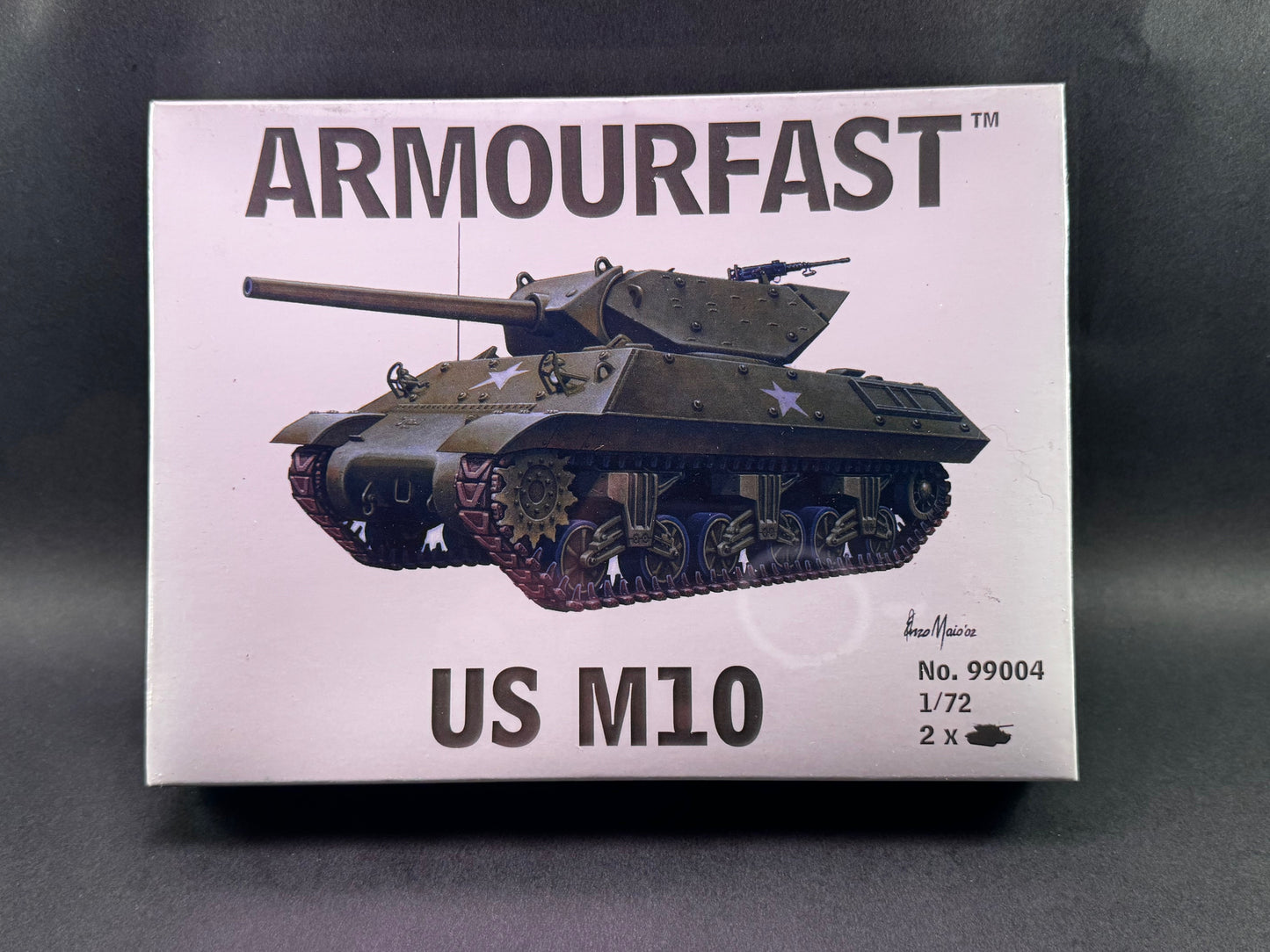 Armourfast Model Kit 99004 1:72 Scale US M10 Includes 2 Tank Destroyer Kits