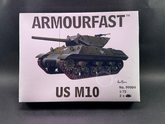 Armourfast Model Kit 99004 1:72 Scale US M10 Includes 2 Tank Destroyer Kits