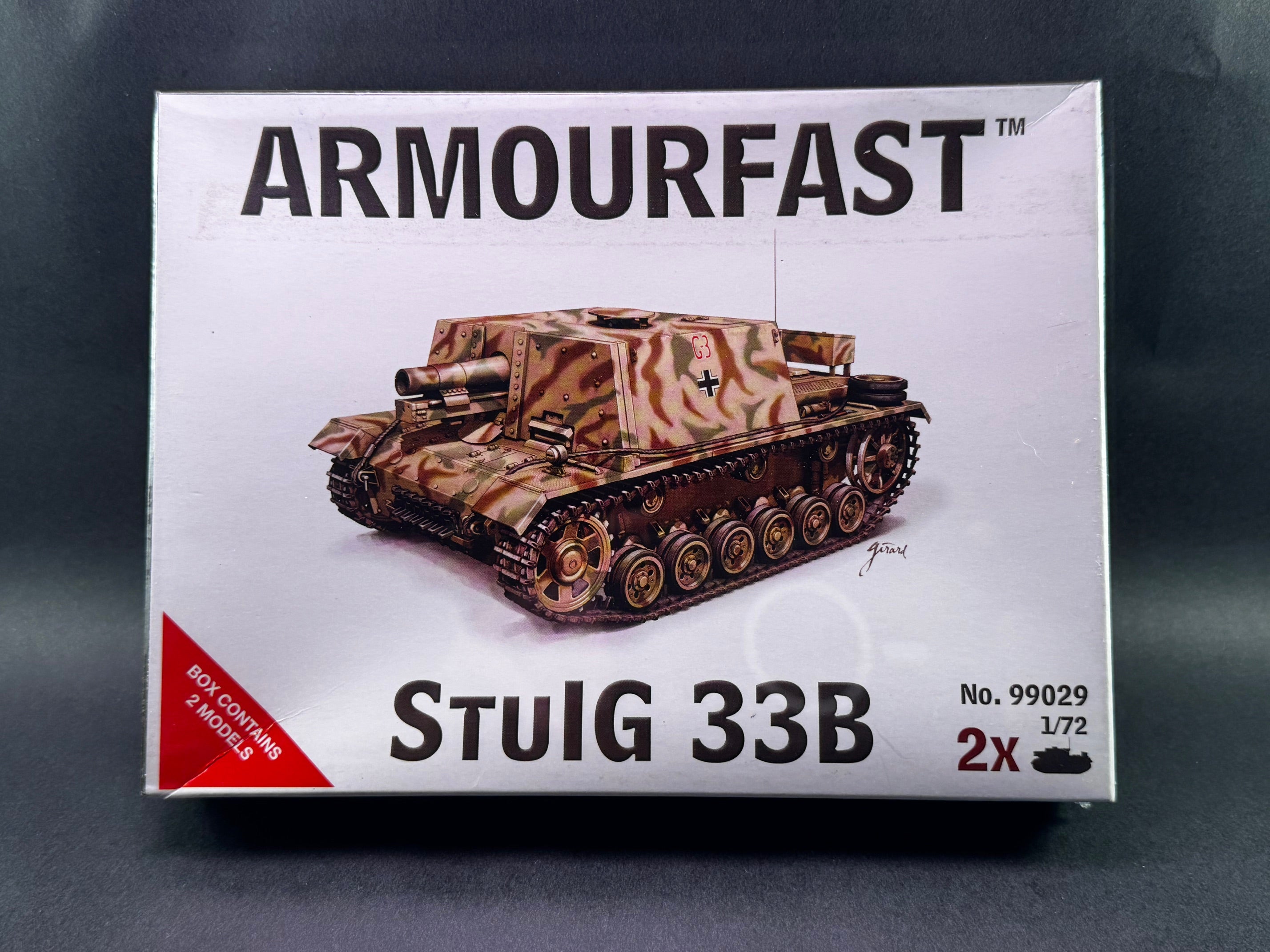 Armourfast Model Kit 99029 1:72 Scale StuIG 33B Includes 2 Kits ...