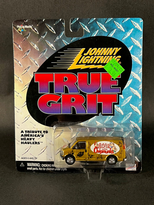 Johnny Lightning 2000 True Grit Alvin and the Chipmunks Van, Gold