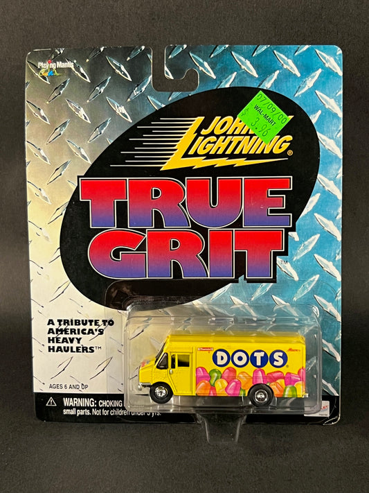 Johnny Lightning 2000 True Grit DOTS Delivery Van, Yellow