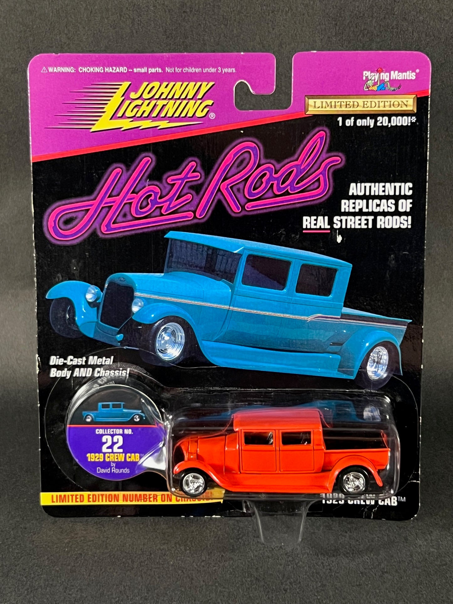 Johnny Lightning 1997 Hot Rods #22 1929 Crew Cab, Red