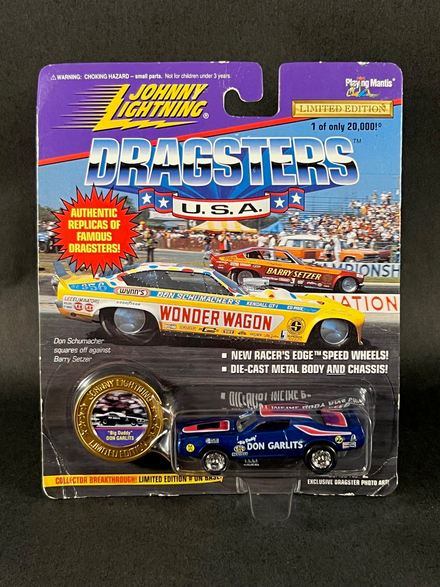 Johnny Lightning 1995 Dragsters USA Series 2 Big Daddy Don Garlits