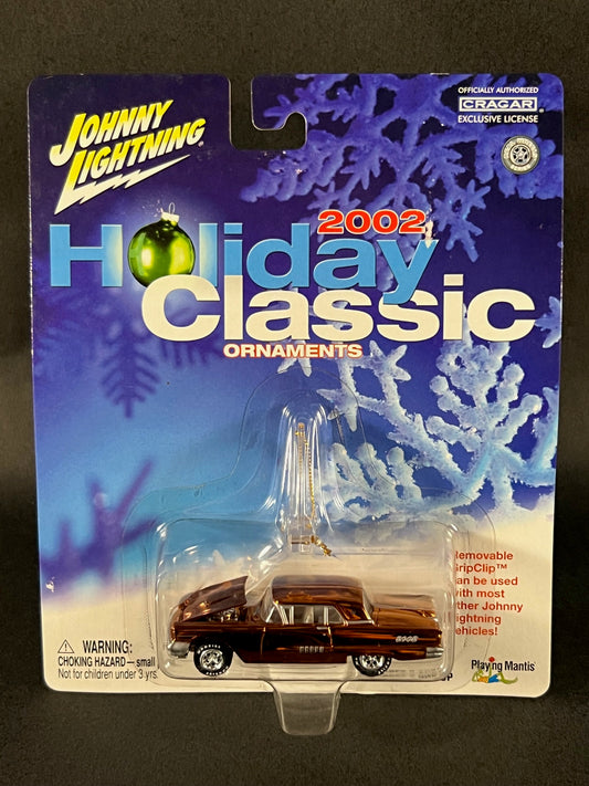 Johnny Lightning 2002 Holiday Classic Ornaments 1958 Ford Thunderbird, Orange